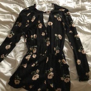 Socialite long sleeve romper